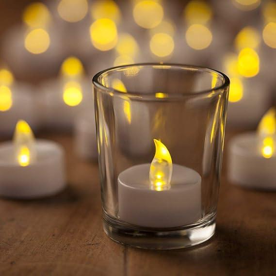 LED Candle Diya Decorative Lights Pack of 12
