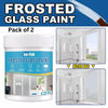 Glass Spray Paint with Brush For Home Office Bathroom Indoor Outdoor 100g (Pack of 2)